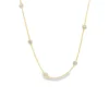 Diamond Cluster Station Necklace