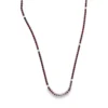Ruby Diamond Long Necklace