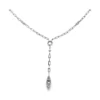 Diamond Link Y Necklace