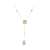 Diamond Y Drop Necklace