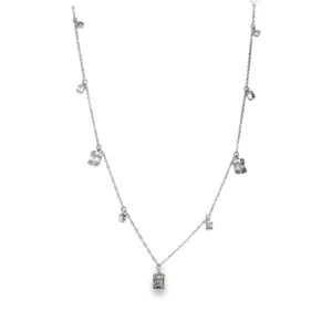 Diamond Station Necklace