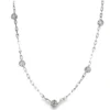 Diamond Link Station Necklace