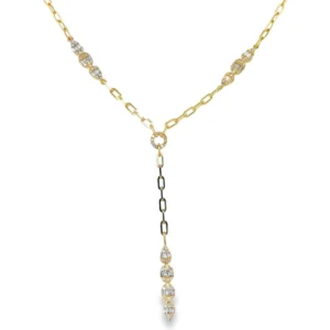 Diamond Y Link Necklace