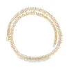 Chevron Diamond Statement Necklace