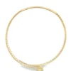 Diamond Snake Statement Necklace