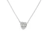 Heart Diamond Pendant Necklace