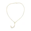 Diamond Y Drop Necklace