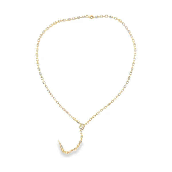 Diamond Y Drop Necklace