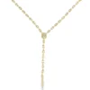 Diamond Y Drop Necklace