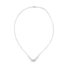 Three Stone Diamond Necklace