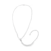 Pave Diamond Y Necklace