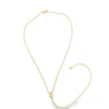 Diamond Teardrop Pendant Necklace