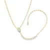 Diamond Teardrop Pendant Necklace