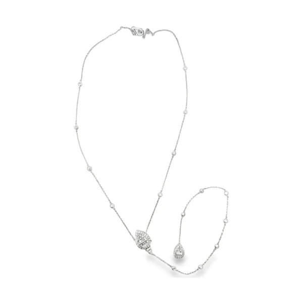 Diamond Y Shape Necklace