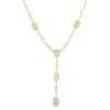 Baguette Diamond Statement Necklace