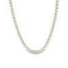 Round Diamond Tennis Necklace