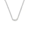 Round Tennis Diamond Necklace