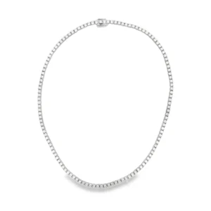 Lab Grown Tennis Necklace