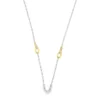 Diamond Two Tone Necklace