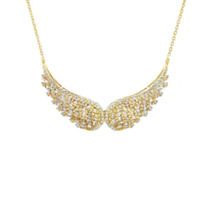 Diamond Angel Wings Necklace