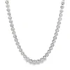 Bezel Diamond Tennis Necklace