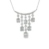 Diamond Fringe Drop Necklace