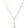 Marquise Station Lariat Necklace