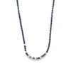 Sapphire Diamond Tennis Necklace