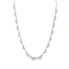 Geometric Diamond Station Necklace