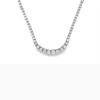 Graduated Diamond Tennis Necklace