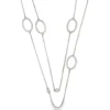 Oval Link Station Necklace