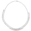 Diamond Fringe Statement Necklace