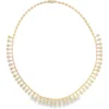 Fringe Diamond Statement Necklace