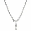 Marquise Drop Diamond Necklace