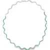Wavy Emerald Diamond Necklace