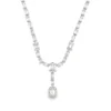 Emerald Cut Diamond Necklace