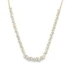 Pear Diamond Tennis Necklace