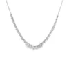 Graduated Diamond Riviera Necklace
