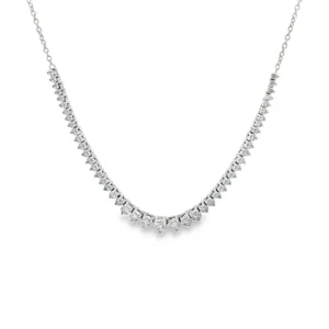 Graduated Diamond Riviera Necklace