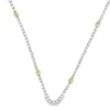 Diamond Station Tennis Necklace