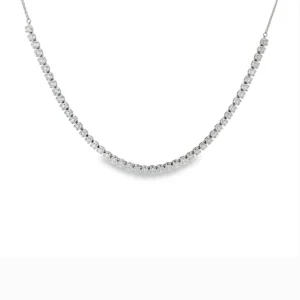 Lab-Grown Diamond Tennis Necklace