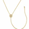 Diamond Y Lariat Necklace