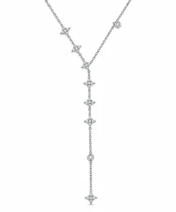 Diamond Star Y Necklace