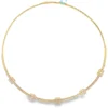 Square Diamond Collar Necklace