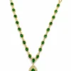 Emerald Pear Drop Necklace