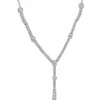 Diamond Y Drop Necklace