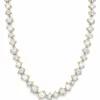 Mixed Cut Diamond Necklace