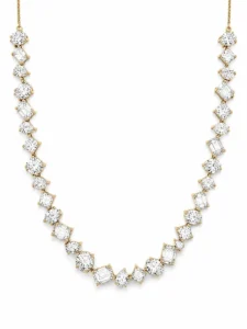 Mixed Cut Diamond Necklace