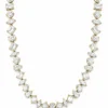 Mixed Cut Diamond Necklace