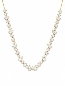 Mixed Cut Diamond Necklace